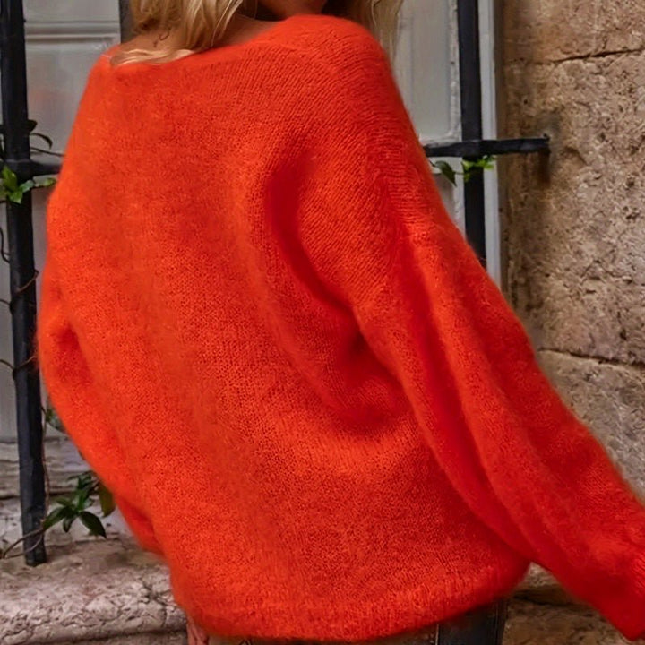 Vivian Prescott Soft Fluffy Sweater - Intofa